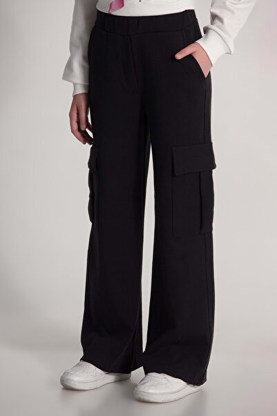 ww waka waka kids store Pantaloni de sport pentru fete cu buzunare pentru tra...