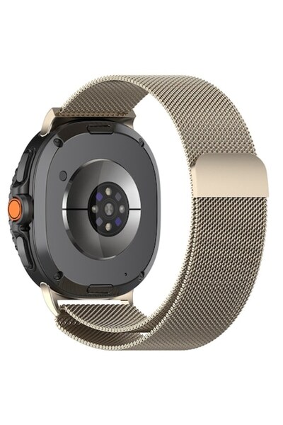 Stef's Cat Curea de ceas pentru Samsung Galaxy Watch8, oțel, titan