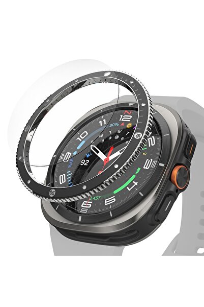 Stef's Cat Frame for Samsung Galaxy Watch Ultra 47mm, U63, Metal, Black
