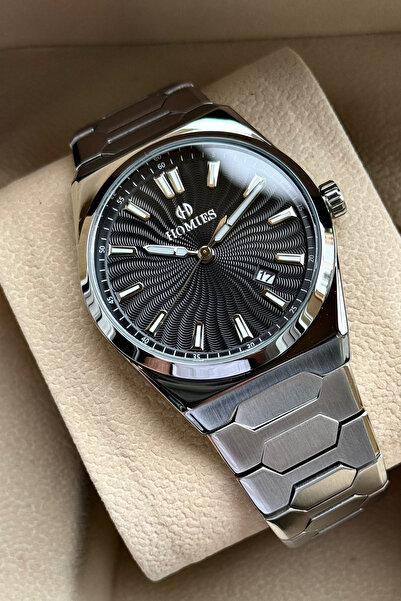 Store Tissot Prx Model Silver with Steel Calendar Black Men's Watch