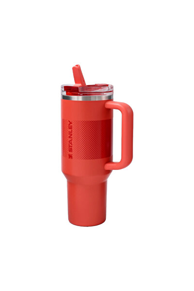 Stanley The Quencher ProTour Flip Straw Tumbler Pipetli Termos 1,2 L Kırmızı