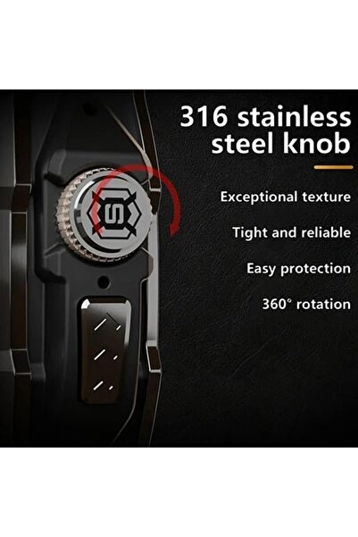 Danex Husă de protecție pentru Apple Watch Ultra/Ultra 2 + curea, Q28, Lexgard, roz auriu