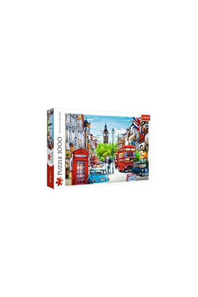 Trefl PUZZLE DE 1000 DE STRĂZI ÎN LONDRA