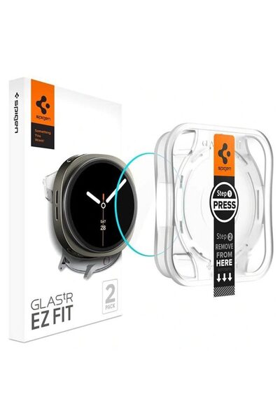 Stef's Cat Folie pentru Samsung Galaxy Watch8 40mm set 2, Glas.TR EZ FIT, P40, Sticla securizata, Clear