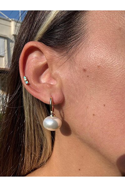 AJE JEWELRY İnci Model Sallantılı Küpe