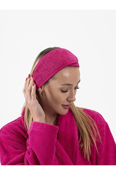 Ender Home Cottonverse 3-Piece Bathrobe Set - 100% Cotton Bathrobe, Hair Cap, Headband Unisex