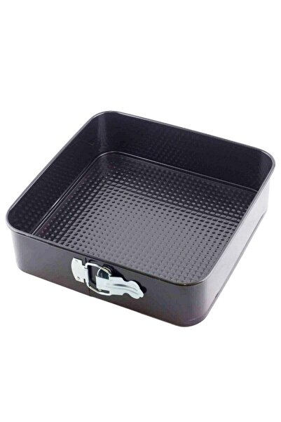 Smart Kitchen قالب كيك مربع مع قاعدة قابلة للإزالة وسطح غير لاصق