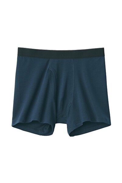 Muji Lyocell Blended Front Open Boxer Briefs