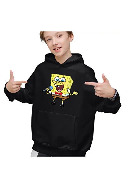 OEM Hanorac Copii Baieti Sponge Bob Canta Microfon Desen Animat SpongeBob