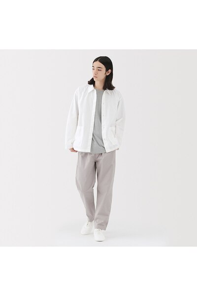 Muji Washed Cotton Easy Pants