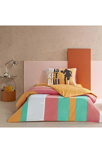 Taç Young Fashion Ranforce Single Bedding Set Pixor Orange