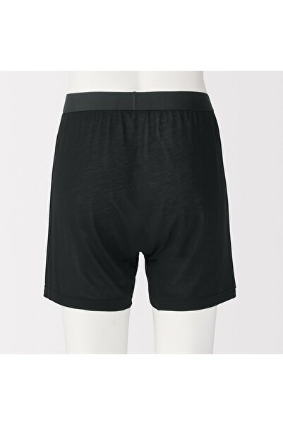 Muji Lyocell Blended Front Open Knit Trunks