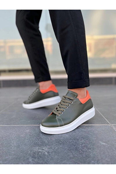 By Mop Kb-Dx3 Kuback Khaki Leather Casual Men's Shoes