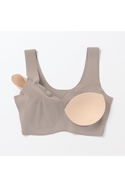 Muji Complete Seamless Half Top Bra