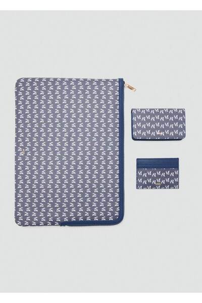 MANGO Woman Logo desenli dizüstü bilgisayar kılıfı