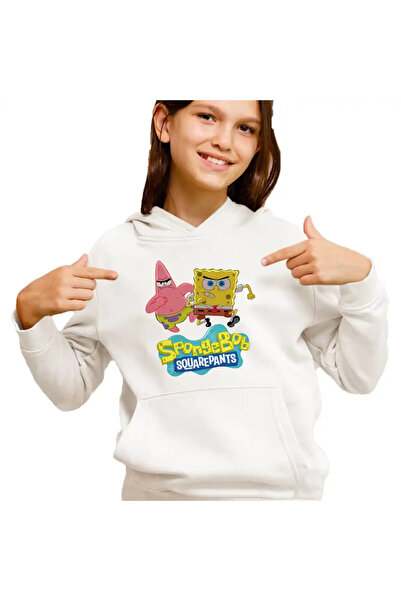 OEM Hanorac Copii Fete Spongebob Dublat Sponge Bob Atac