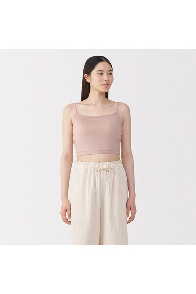 Muji Lyocell Blended Half Bra Camisole
