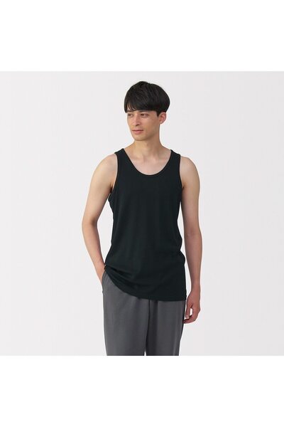 Muji Moisture Wicking Cotton Tank Top