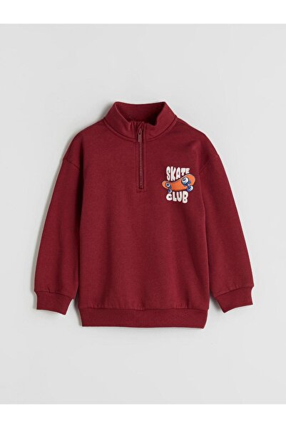 LC Waikiki New Season Stand Collar Boys' Sweatshirt