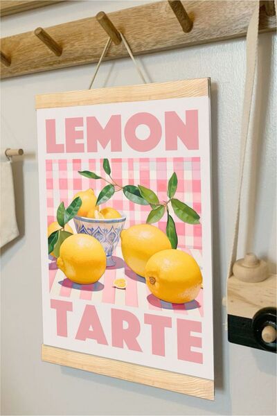 Piksel Grafik Αφίσα από καμβά με λεμονόχαρτο - Αφίσα εικόνας για παιδικό δωμά...