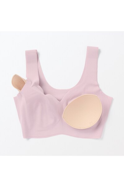 Muji Complete Seamless Half Top Bra