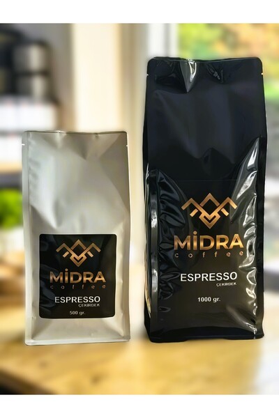 MİDRA حبوب قهوة اسبريسو 500 جرام.