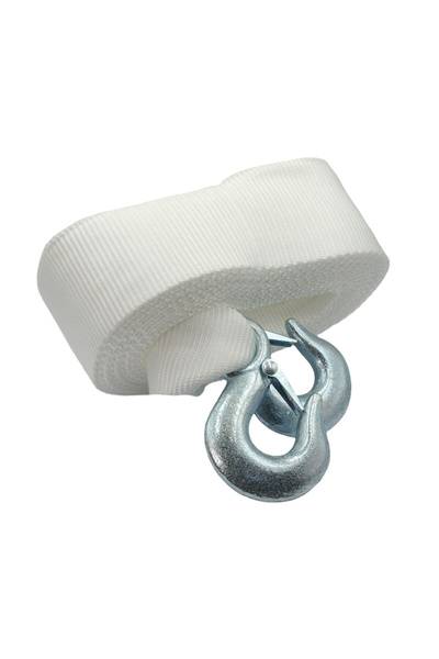 3XR حزام سحب 5 أمتار - حبل سحب نايلون 7500 كجم مع خطافين أمان للسيارة/السيارة...