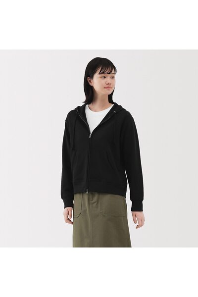 Muji French Terry Sweat Zip Up Hoody