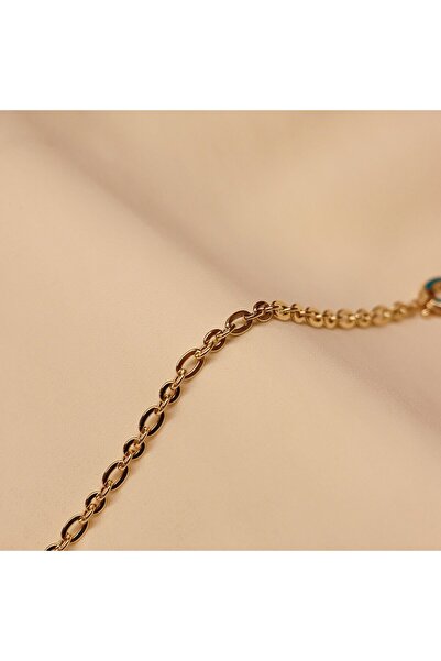 TAHAN MÜCEVHERAT Mine Kilitli Ataç Modern Bileklik