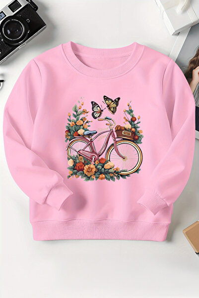 MYADA Style Printed 3 Thread Premium Crew Neck Sweatshirt 24494
