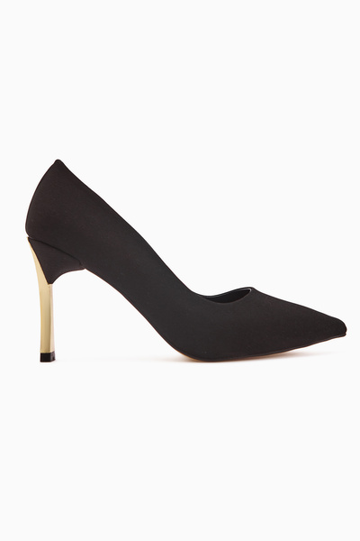 İncimoda Stiletto Women's Heeled Shoes Comfortable Vegan Leather Daily and Special Occasion