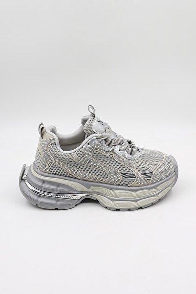 KRISTE BELL KristeBell İthal Özel Seri Kadın Taşlı Sneaker Ayakkabı KB1030 - ...