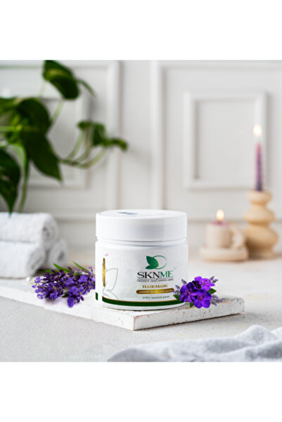 Sknme قناع الشعر من السدر واللافندر