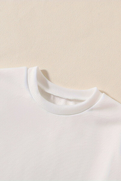 MYADA Hanorac premium cu gât rotund imprimat Los Angeles 24522