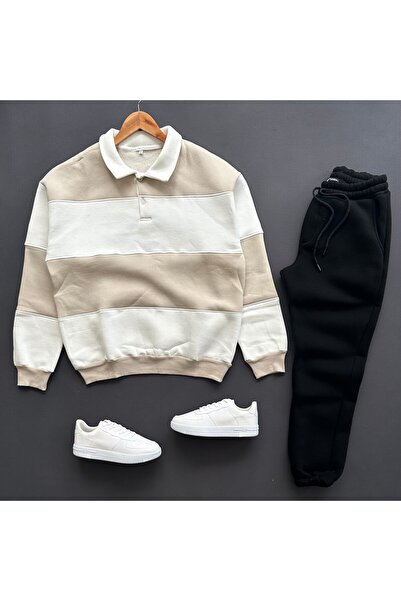THEGENTMAN 3-Piece Tracksuit Set Men's Sweatwear