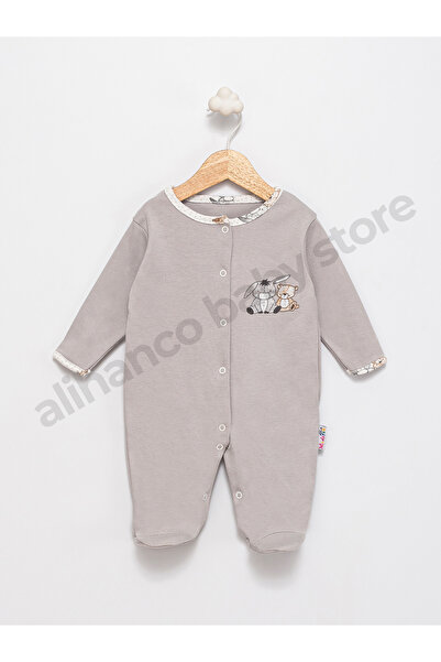 Alihan 100% Cotton Baby Romper with Booties