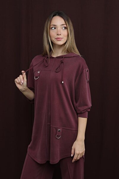 Puane Kadın 14386 D Toka Detaylı Asimetrik Takım