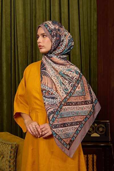 İpekhan Marrakech Collection Soft Shawl Mink Salmon 3047-10