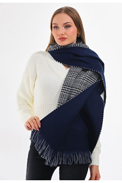 Helyabutik Çift taraflı ekose Atkı