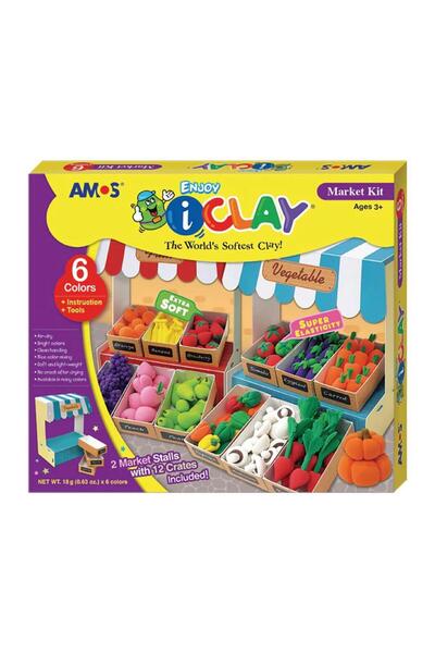 Amos I Clay Market Seti