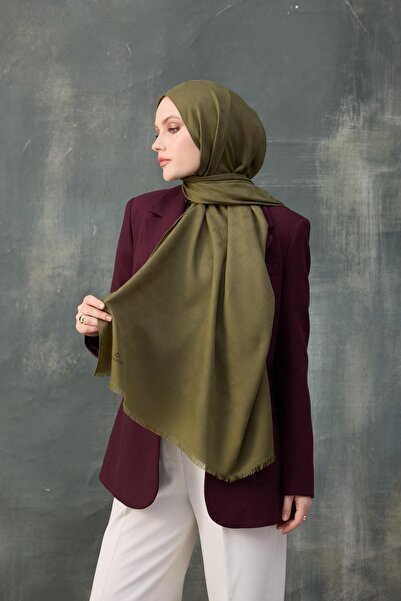 İpekhan Σάλι ζακάρ από βαμβακερό σχέδιο Green Wave - 8010-08