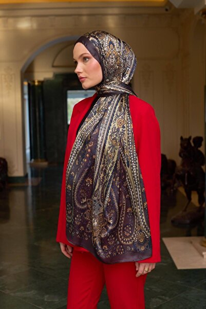 İpekhan Шарф з глибоким димчастим індійським вуалем - 5009-23