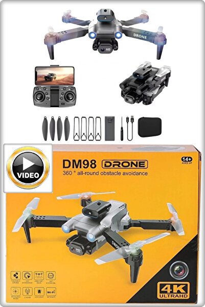 TAN EXPRESS Çift Kameralı Işıklı Çantalı Dron 1 Adet (VİDEOLU ÜRÜN)