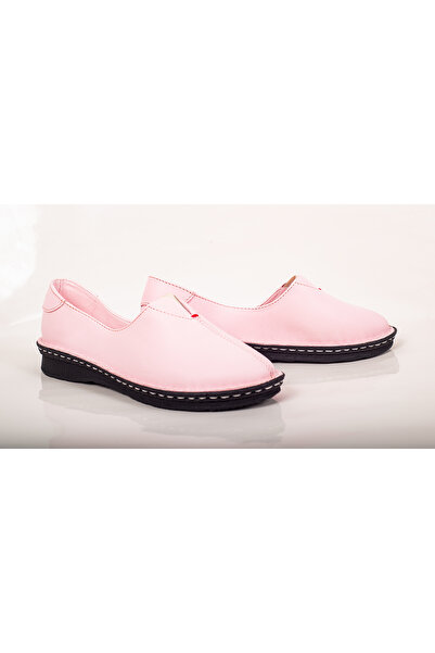 Condur by Paula Pantofi damă casual piele naturala roz stil balerin