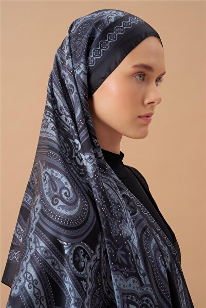 İpekhan Jardin Secret Collection Indian Voile Silk Shawl 5012-07