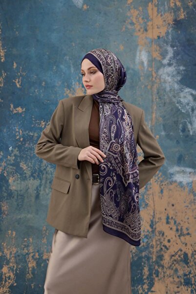 İpekhan Mor Altuni Hint Vual Şal - 5008-12