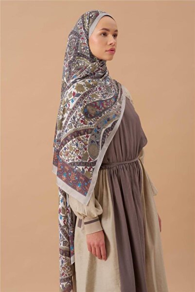 İpekhan Σάλι από μετάξι ινδικού βουάλ Jardin Secret Collection 5011-04