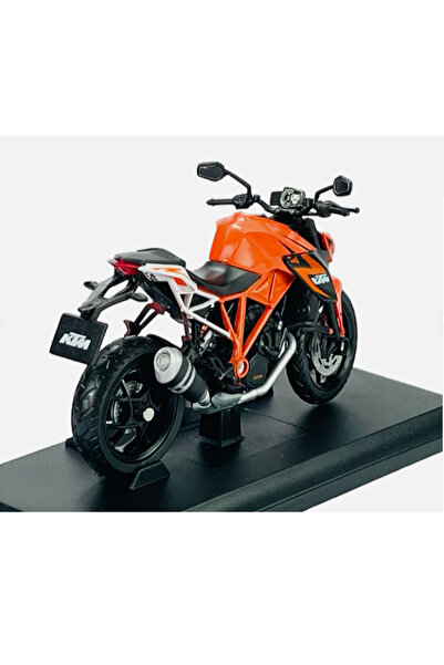 Oyuncak Bayim Welly KTM 1290 SUPER DUKE R 1:18 Diecast Motosiklet Model – Lisanslı Metal Maket Oyuncak & Biblo