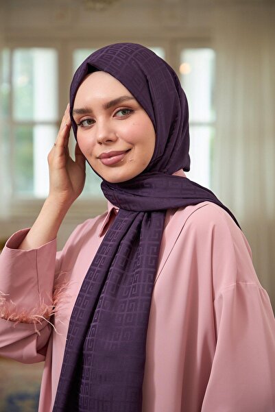 İpekhan Silky Jacquard Purple 9016-17 - Καλοκαιρινή συλλογή Sparkle