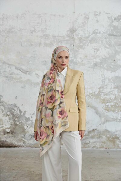 İpekhan Jardin Secret Collection Soft Shawl 3064-07